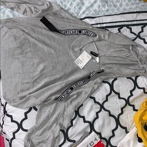 hooded shirt